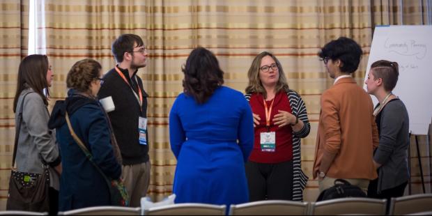 small breakout group